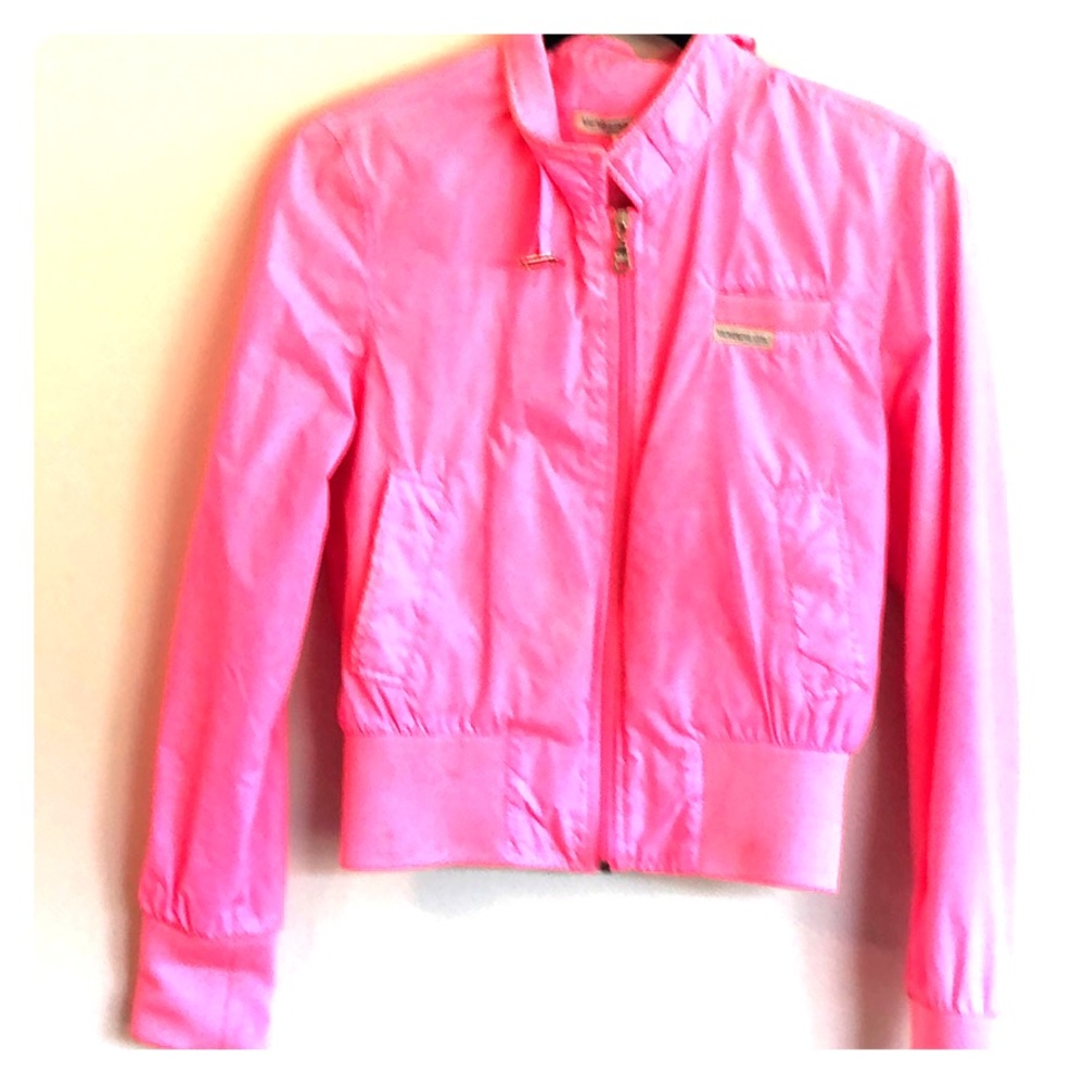 Pink Members only jacket
